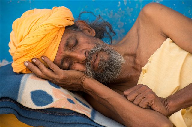 Sadhu - Holy man - the blue series